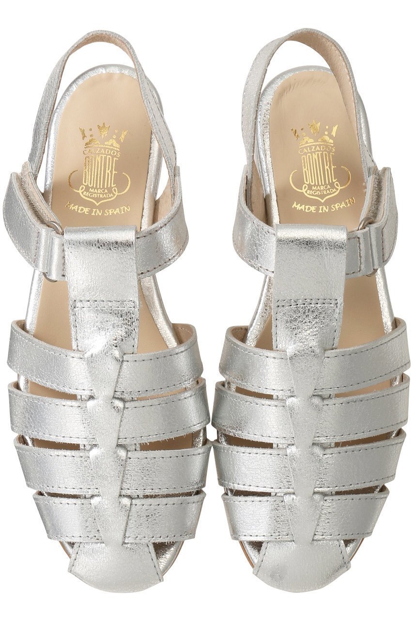 【エスメラルダ/Esmeralda】の【BONTRE】バックストラップグルカサンダル インテリア・キッズ・メンズ・レディースファッション・服の通販 founy(ファニー) 　ファッション　Fashion　レディースファッション　Fashion for Women　バッグ　Bags　サンダル　Sandals, Summer Shoes　エレガント 上品　Elegant　旅行　Travel　シルバー|ID: prp329100003282041 ipo3291000000035059113