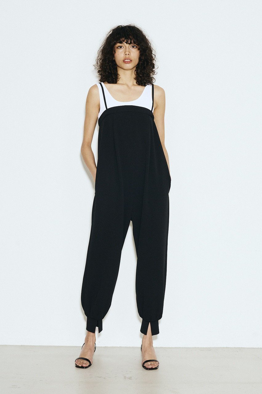 【エリオポール/heliopole】のニュー ベアトップジャンプスーツ 人気、トレンドファッション・服の通販 founy(ファニー) ファッション Fashion レディースファッション Fashion for Women パンツ Pants & Trousers インナー Innerwear カットソー Cut and Sewn Top サマー Summer, Summer Style ジャケット Jacket, Outerwear ジョーゼット Georgette, Semi-Sheer Fabric スーツ Suit, Formalwear セットアップ Set-Up, Coordinated Outfit other-7|ID: prp329100003282066 ipo3291000000035355594