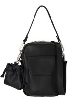 【メゾンスペシャル/MAISON SPECIAL】の【UNISEX】巾着チャーム付きレザーミニポーチ BLK(ブラック)|ID: prp329100003283664 ipo3291000000036884558