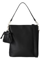 【メゾンスペシャル/MAISON SPECIAL】の【UNISEX】巾着チャーム付きレザー2WAYミニショルダーバッグ BLK(ブラック)|ID: prp329100003283665 ipo3291000000032797411