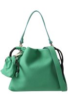 【メゾンスペシャル/MAISON SPECIAL】の【UNISEX】巾着チャーム付きレザー巾着2WAYショルダーバッグ T.BLU(ターコイズブルー)|ID: prp329100003283667 ipo3291000000036554575