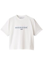 【メゾン キツネ/MAISON KITSUNE】のMAISON KITSUNE PARIS BOXY Tシャツ オフホワイト|ID:prp329100003283741