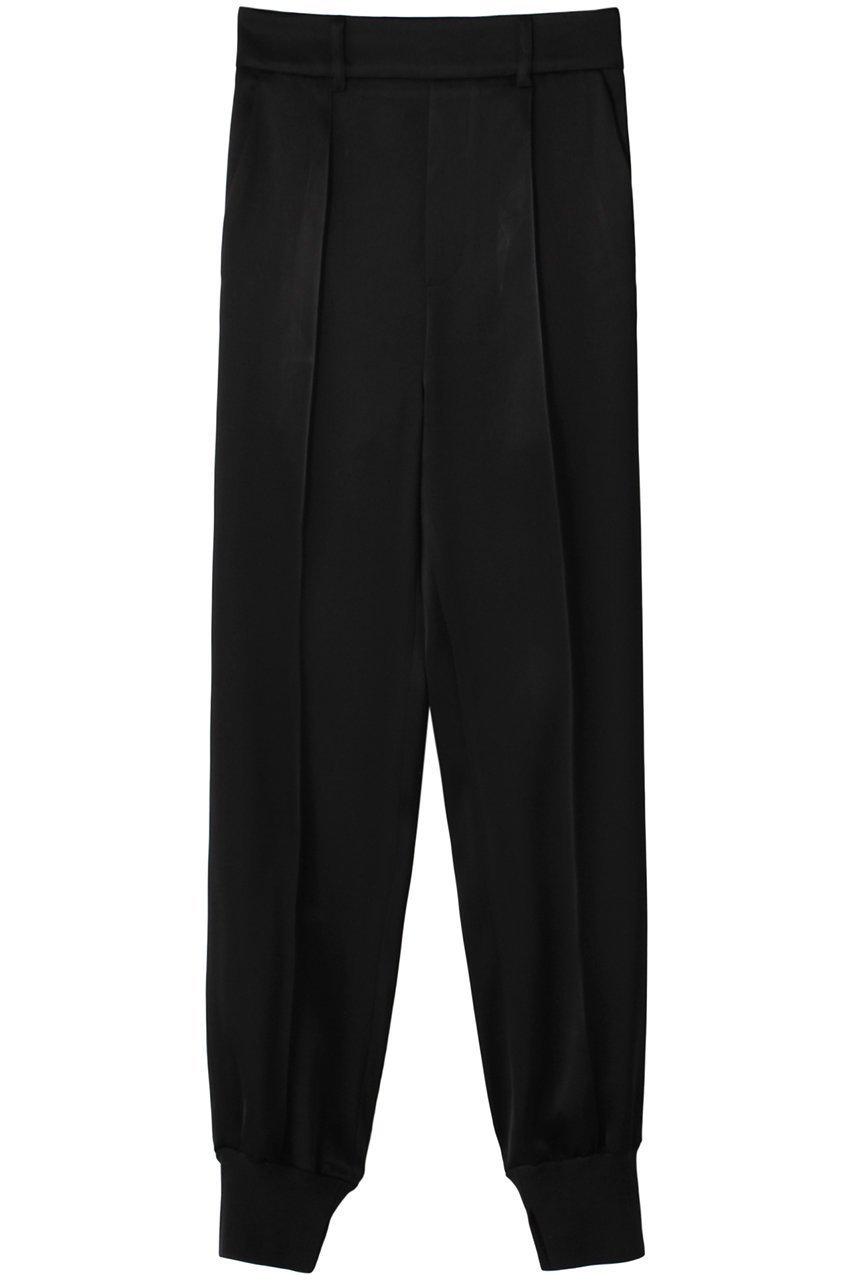 【ティーチ/TEECHI】の「フェアウェイパンツ」ダブルサテンジョガー インテリア・キッズ・メンズ・レディースファッション・服の通販 founy(ファニー) 　ファッション　Fashion　レディースファッション　Fashion for Women　パンツ　Pants & Trousers　ゴルフ　Golf　サテン　Satin, Glossy Fabric　ストレッチ　Stretch, Stretchy Fabric　ループ　Loop, Loop Knit　再入荷　Restock / Back in Stock　ブラック|ID: prp329100003283767 ipo3291000000032769042