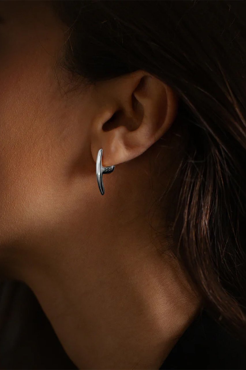 【ホーセンブース/HOORSENBUHS】の【UNISEX】MINI AXE イヤリング 人気、トレンドファッション・服の通販 founy(ファニー) 　ファッション　Fashion　レディースファッション　Fashion for Women　ジュエリー　Jewelry　ファッションリング　Fashion Rings　イヤリング・フープ・ドロップタイプ　Hoop, Drop & Clip Earrings　ユニセックス　Unisex, Genderless　イヤリング　Earrings　シルバー　Silver, Metallic Silver　モチーフ　Motif, Design Theme　エレガント 上品　Elegant　other-2|ID: prp329100003285649 ipo3291000000036109902