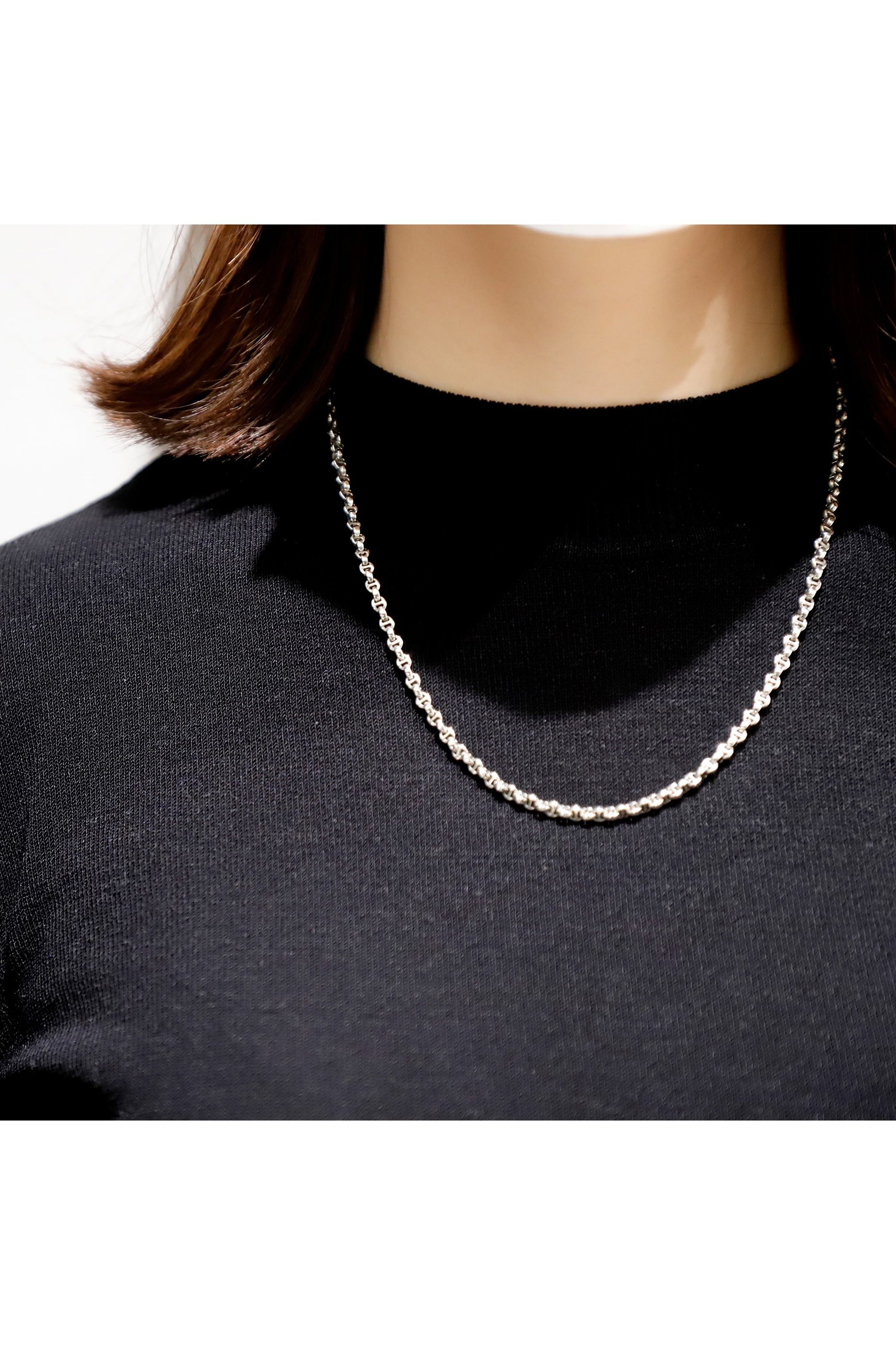 【ホーセンブース/HOORSENBUHS】の【UNISEX】20inch MICRO LINK ネックレス 人気、トレンドファッション・服の通販 founy(ファニー) ファッション Fashion レディースファッション Fashion for Women ジュエリー Jewelry ネックレス Necklaces & Pendants ユニセックス Unisex, Genderless シンプル Simple, Minimal ダイヤモンド Diamond, Brilliant Cut ネックレス Necklace, Pendant Necklace モチーフ Motif, Design Theme other-2|ID: prp329100003285652 ipo3291000000031240672