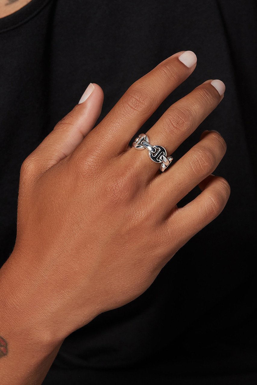 【ホーセンブース/HOORSENBUHS / MEN】の【MEN】BRUTE CLASSIC TRI-LINK リング 人気、トレンドファッション・服の通販 founy(ファニー) 　ファッション　Fashion　メンズファッション　Fashion for Men　おすすめ　Recommended / Our Picks　シルバー　Silver, Metallic Silver　モチーフ　Motif, Design Theme　other-4|ID: prp329100003285669 ipo3291000000036081198