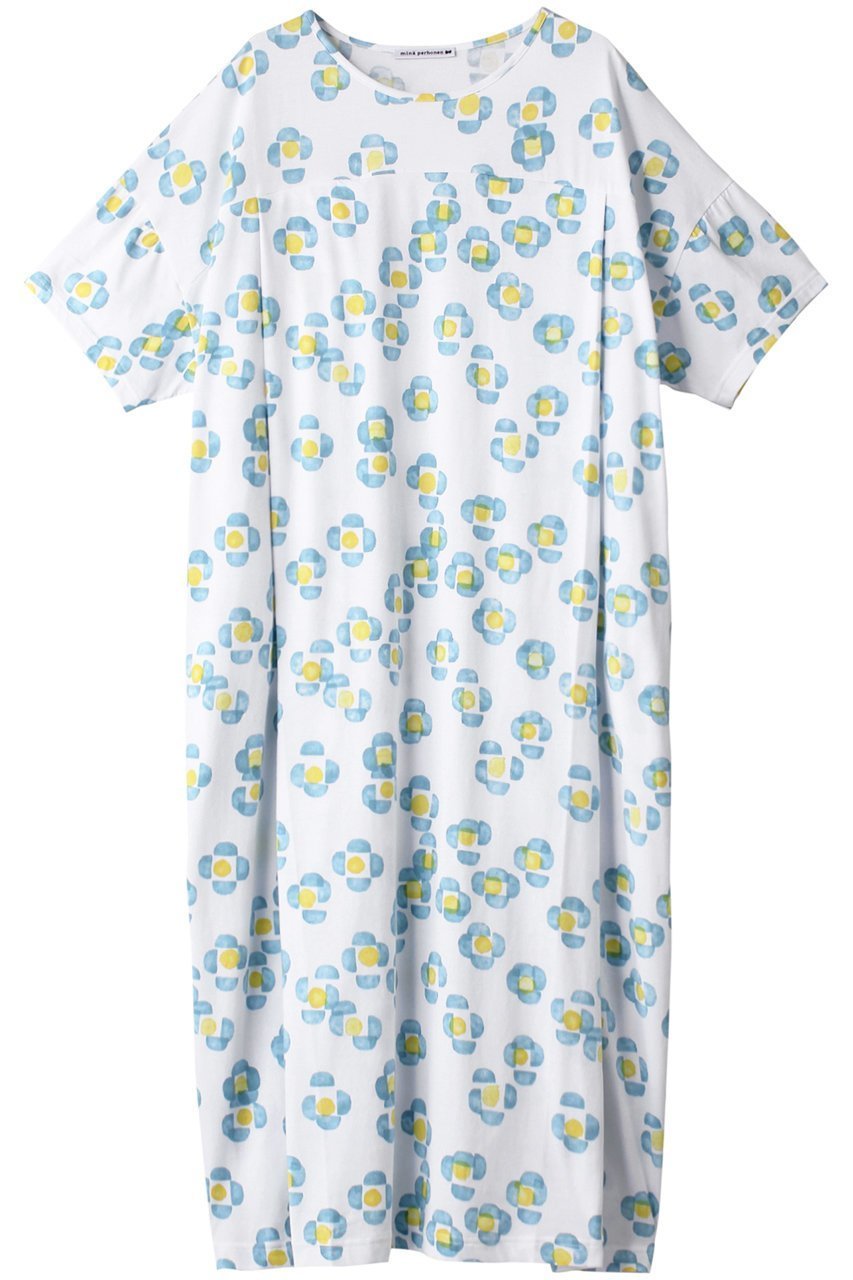 【ミナ ペルホネン/mina perhonen】の【マタニティ】flower mist ワンピース インテリア・キッズ・メンズ・レディースファッション・服の通販 founy(ファニー) 　ファッション　Fashion　レディースファッション　Fashion for Women　ワンピース　Dresses　チュニック　Tunic Tops & Dresses　チュニック　Tunic, Long Top　フラワー　Flower, Floral　プリント　Print, Printed Pattern　ホワイト|ID: prp329100003285716 ipo3291000000032865845