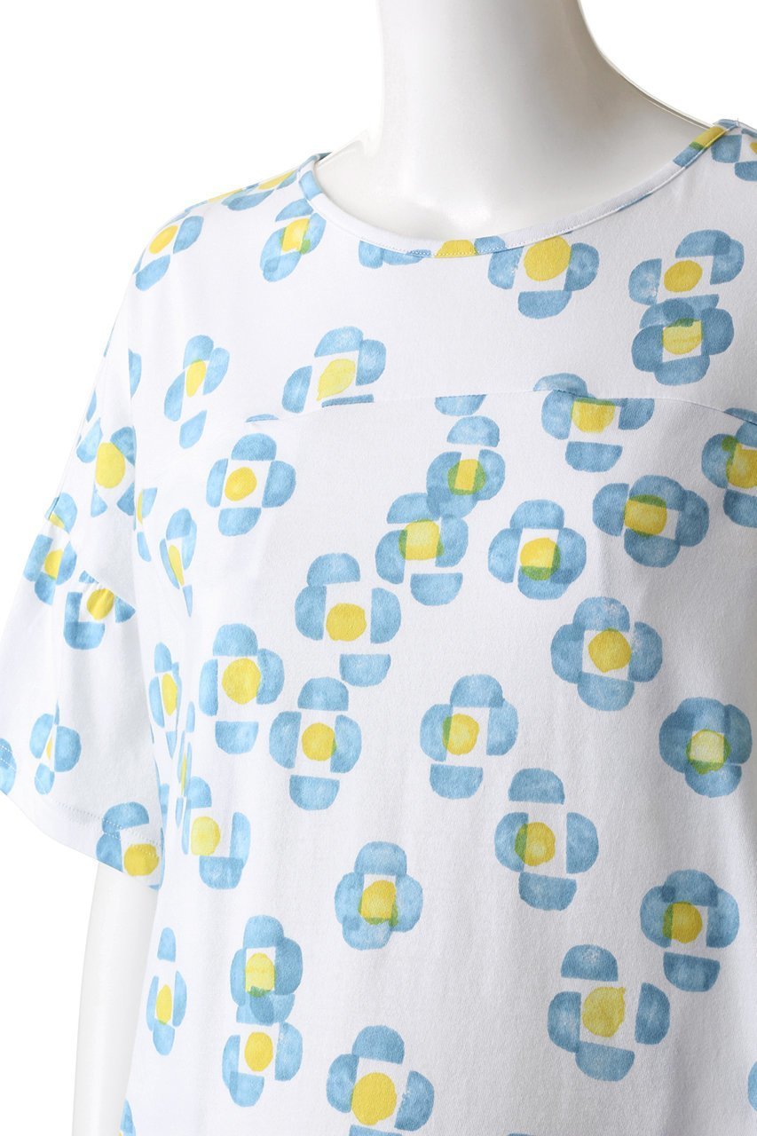 【ミナ ペルホネン/mina perhonen】の【マタニティ】flower mist ワンピース 人気、トレンドファッション・服の通販 founy(ファニー) 　ファッション　Fashion　レディースファッション　Fashion for Women　ワンピース　Dresses　チュニック　Tunic Tops & Dresses　チュニック　Tunic, Long Top　フラワー　Flower, Floral　プリント　Print, Printed Pattern　other-5|ID: prp329100003285716 ipo3291000000035481990