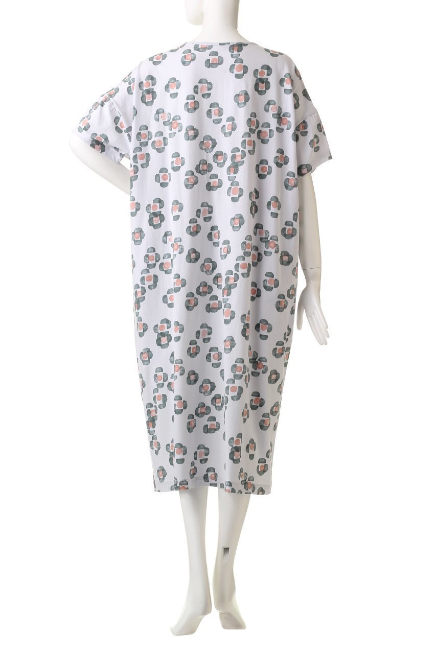 【ミナ ペルホネン/mina perhonen】の【マタニティ】flower mist ワンピース 人気、トレンドファッション・服の通販 founy(ファニー) 　ファッション　Fashion　レディースファッション　Fashion for Women　ワンピース　Dresses　チュニック　Tunic Tops & Dresses　チュニック　Tunic, Long Top　フラワー　Flower, Floral　プリント　Print, Printed Pattern　other-4|ID: prp329100003285716 ipo3291000000036669700