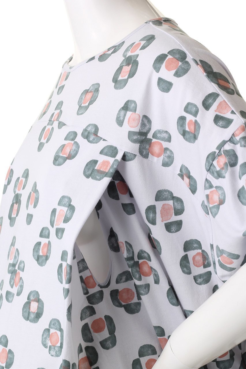 【ミナ ペルホネン/mina perhonen】の【マタニティ】flower mist ワンピース 人気、トレンドファッション・服の通販 founy(ファニー) 　ファッション　Fashion　レディースファッション　Fashion for Women　ワンピース　Dresses　チュニック　Tunic Tops & Dresses　チュニック　Tunic, Long Top　フラワー　Flower, Floral　プリント　Print, Printed Pattern　other-6|ID: prp329100003285716 ipo3291000000036669702