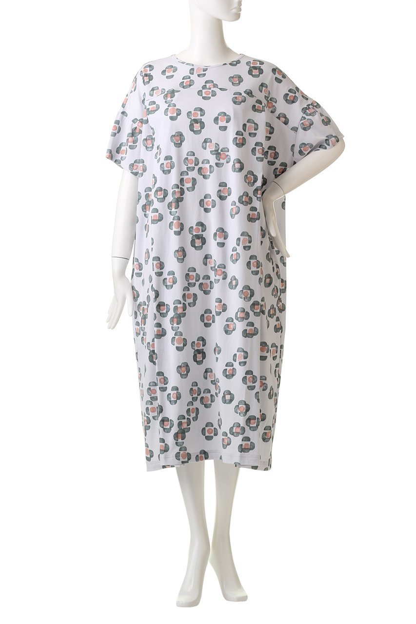 【ミナ ペルホネン/mina perhonen】の【マタニティ】flower mist ワンピース 人気、トレンドファッション・服の通販 founy(ファニー) 　ファッション　Fashion　レディースファッション　Fashion for Women　ワンピース　Dresses　チュニック　Tunic Tops & Dresses　チュニック　Tunic, Long Top　フラワー　Flower, Floral　プリント　Print, Printed Pattern　other-7|ID: prp329100003285716 ipo3291000000036669703