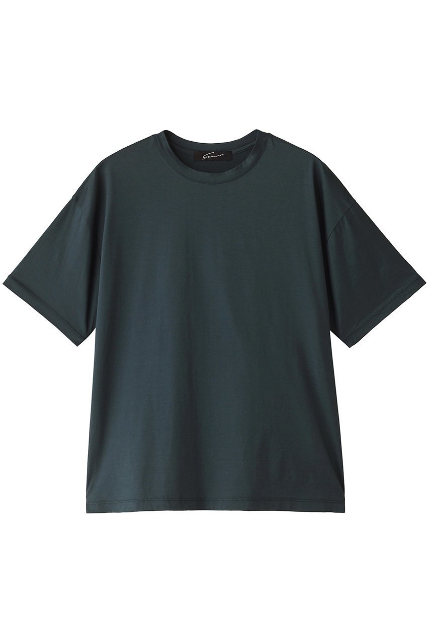 【スタニングルアー/STUNNING LURE】のレギュラーTシャツ インテリア・キッズ・メンズ・レディースファッション・服の通販 founy(ファニー) 　ファッション　Fashion　レディースファッション　Fashion for Women　トップス・カットソー　Cut & Sew Tops　シャツ・ブラウス・オフィスカジュアル　Elegant Blouses & Button-Ups　ロングTシャツ・Tシャツ　Longline T-Shirts & Tees　カットソー・ベーシックTシャツ　Cut-and-Sewn Tops / Stretch Tees & Basics　インナー　Innerwear　ショート　Short, Short Length　シンプル　Simple, Minimal　スリーブ　Sleeve, Long Sleeve / Short Sleeve　レギュラー　Regular, Standard Fit　半袖　Short Sleeve, Half Sleeve　ダークグリーン|ID: prp329100003287960 ipo3291000000032920749