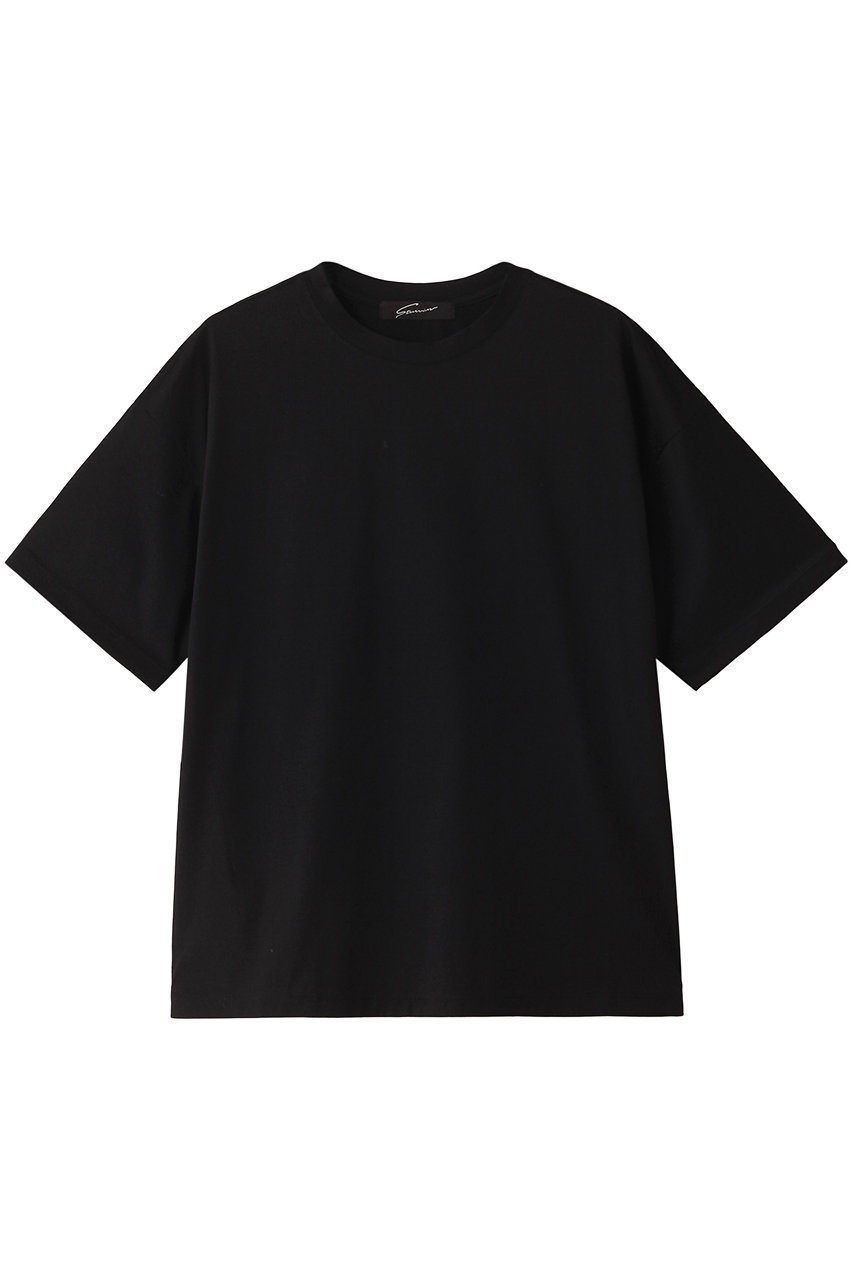 【スタニングルアー/STUNNING LURE】のレギュラーTシャツ インテリア・キッズ・メンズ・レディースファッション・服の通販 founy(ファニー) 　ファッション　Fashion　レディースファッション　Fashion for Women　トップス・カットソー　Cut & Sew Tops　シャツ・ブラウス・オフィスカジュアル　Elegant Blouses & Button-Ups　ロングTシャツ・Tシャツ　Longline T-Shirts & Tees　カットソー・ベーシックTシャツ　Cut-and-Sewn Tops / Stretch Tees & Basics　インナー　Innerwear　ショート　Short, Short Length　シンプル　Simple, Minimal　スリーブ　Sleeve, Long Sleeve / Short Sleeve　レギュラー　Regular, Standard Fit　半袖　Short Sleeve, Half Sleeve　ブラック|ID: prp329100003287960 ipo3291000000035638897