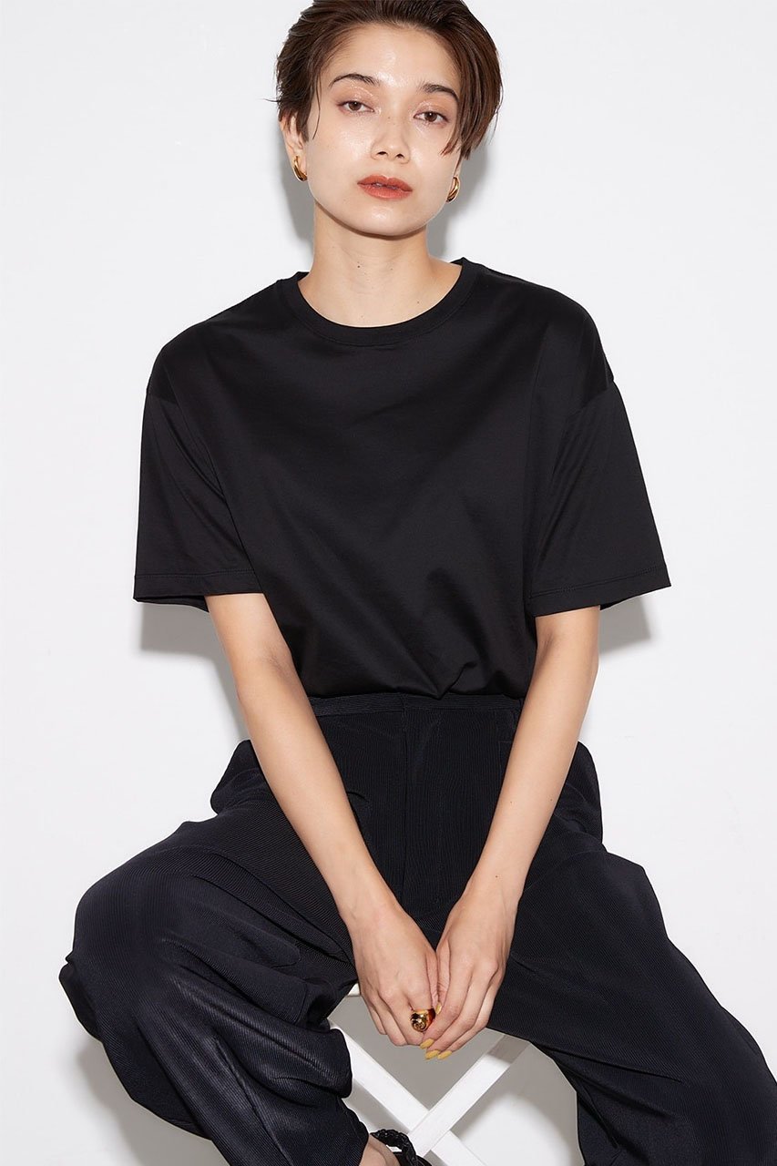 【スタニングルアー/STUNNING LURE】のレギュラーTシャツ 人気、トレンドファッション・服の通販 founy(ファニー) 　ファッション　Fashion　レディースファッション　Fashion for Women　トップス・カットソー　Cut & Sew Tops　シャツ・ブラウス・オフィスカジュアル　Elegant Blouses & Button-Ups　ロングTシャツ・Tシャツ　Longline T-Shirts & Tees　カットソー・ベーシックTシャツ　Cut-and-Sewn Tops / Stretch Tees & Basics　インナー　Innerwear　ショート　Short, Short Length　シンプル　Simple, Minimal　スリーブ　Sleeve, Long Sleeve / Short Sleeve　レギュラー　Regular, Standard Fit　半袖　Short Sleeve, Half Sleeve　other-6|ID: prp329100003287960 ipo3291000000035638902