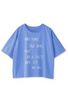 【エコアルフ/ECOALF】のMILANO メッセージTシャツ / MILANO T-SHIRT WOMAN ブルー|ID:prp329100003287967