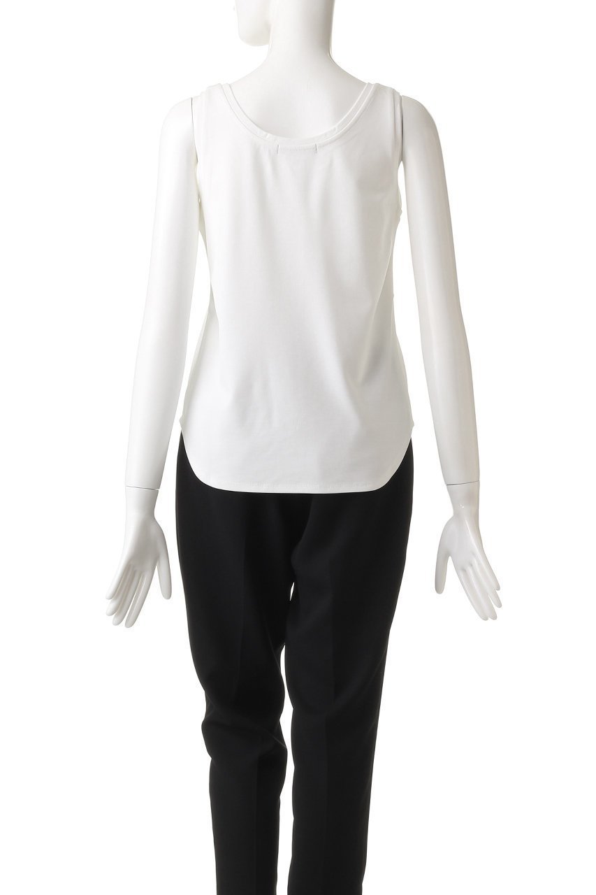 【エリオポール/heliopole】のストレッチポンチタンクトップ 人気、トレンドファッション・服の通販 founy(ファニー) ファッション Fashion レディースファッション Fashion for Women トップス・カットソー Cut & Sew Tops キャミソール&ノースリーブ Camisoles & Sleeveless Tops シャツ・ブラウス・オフィスカジュアル Elegant Blouses & Button-Ups ロングTシャツ・Tシャツ Longline T-Shirts & Tees カットソー・ベーシックTシャツ Cut-and-Sewn Tops / Stretch Tees & Basics インナー Innerwear キャミソール Camisole, Spaghetti Strap Top シンプル Simple, Minimal ストレッチ Stretch, Stretchy Fabric タンク Tank Top, Sleeveless Top ファブリック Fabric, Textile other-4|ID: prp329100003287988 ipo3291000000032890121