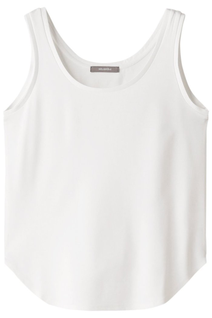 【エリオポール/heliopole】のストレッチポンチタンクトップ インテリア・キッズ・メンズ・レディースファッション・服の通販 founy(ファニー) https://founy.com/ ファッション Fashion レディースファッション Fashion for Women トップス・カットソー Cut & Sew Tops キャミソール&ノースリーブ Camisoles & Sleeveless Tops シャツ・ブラウス・オフィスカジュアル Elegant Blouses & Button-Ups ロングTシャツ・Tシャツ Longline T-Shirts & Tees カットソー・ベーシックTシャツ Cut-and-Sewn Tops / Stretch Tees & Basics インナー Innerwear キャミソール Camisole, Spaghetti Strap Top シンプル Simple, Minimal ストレッチ Stretch, Stretchy Fabric タンク Tank Top, Sleeveless Top ファブリック Fabric, Textile |ID: prp329100003287988 ipo3291000000035421729