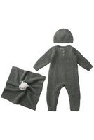 【ベアフットドリームス/BAREFOOT DREAMS / KIDS】の【Baby】コージーシック ベビーギフトセット 人気、トレンドファッション・服の通販 founy(ファニー) ファッション Fashion キッズファッション KIDS なめらか シンプル ブランケット ベビー ボックス ロンパース 吸水 帽子 |ID:prp329100003292713