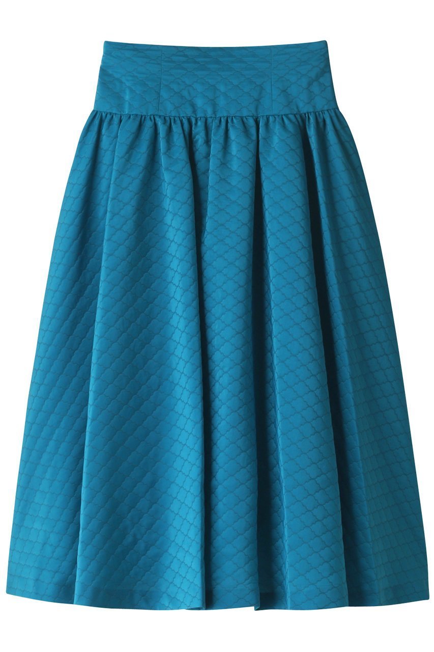 【アルアバイル/allureville】の【Loulou Willoughby】ゼリージュJQスカート インテリア・キッズ・メンズ・レディースファッション・服の通販 founy(ファニー) 　ファッション　Fashion　レディースファッション　WOMEN　スカート　Skirt　ロングスカート　Long Skirt　おすすめ　Recommend　エレガント　カットソー　キルティング　ジャカード　ダウン　フェミニン　フレア　ロング　ブルー|ID: prp329100003294743 ipo3291000000022036098