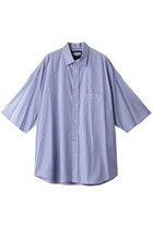 【メゾンスペシャル/MAISON SPECIAL】の【UNISEX】トーマスメイソンプライムオーバーS/Sレギュラーシャツ I.BLU(インディゴブルー)|ID:prp329100003296514