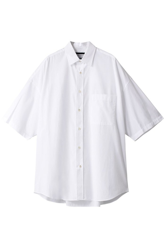 【メゾンスペシャル/MAISON SPECIAL】の【UNISEX】トーマスメイソンプライムオーバーS/Sレギュラーシャツ インテリア・キッズ・メンズ・レディースファッション・服の通販 founy(ファニー) https://founy.com/ ファッション Fashion レディースファッション Fashion for Women トップス・カットソー Cut & Sew Tops シャツ・ブラウス・オフィスカジュアル Elegant Blouses & Button-Ups ユニセックス Unisex, Genderless なめらか Smooth, Silky Texture ショート Short, Short Length シンプル Simple, Minimal スタイリッシュ Stylish, Fashionable スリーブ Sleeve, Long Sleeve / Short Sleeve レギュラー Regular, Standard Fit 夏 Summer S/S・春夏 SS, Spring/Summer, Warm Season |ID: prp329100003296514 ipo3291000000036400939