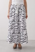 【ウィムガゼット/Whim Gazette】のゼブラ刺繍スカート オフホワイト|ID:prp329100003296533