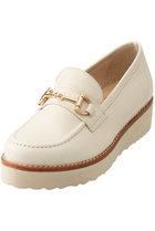 【エスメラルダ/Esmeralda】の【BONTRE】厚底ビットローファー 人気、トレンドファッション・服の通販 founy(ファニー) ファッション Fashion レディースファッション Fashion for Women アーモンドトゥ Almond Toe Shoes シューズ Shoes, Footwear シルバー Silver, Metallic Silver フラット Flat, Flat Shoes ベーシック Basic, Essential エレガント 上品 Elegant 厚底 Platform Shoes thumbnail ホワイト|ID: prp329100003296580 ipo3291000000036869078