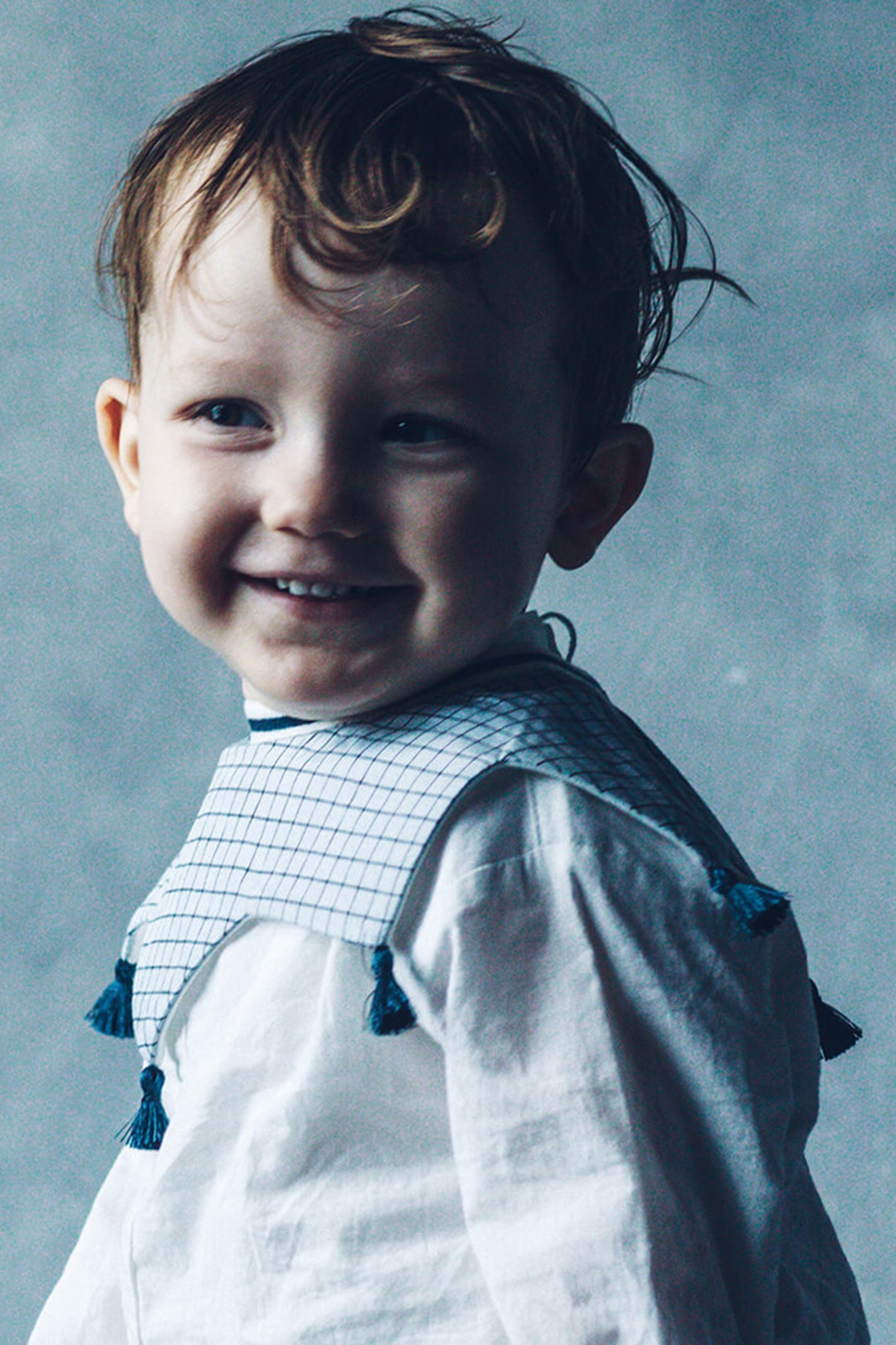 【マールマール/MARLMARL / KIDS】の【BABY】スタイ+お食事エプロン teppan box garcon MSP4(ライトブルー系) 80-90㎝ 人気、トレンドファッション・服の通販 founy(ファニー) 　ファッション　Fashion　キッズファッション　Fashion for Kids　サテン　Satin, Glossy Fabric　ジャケット　Jacket, Outerwear　タッセル　Tassel, Fringe　バランス　Balance, Style Balance　プリント　Print, Printed Pattern　ベビー　Baby, Babywear　ペイズリー　Paisley, Ethnic Pattern　リボン　Ribbon, Bow　再入荷　Restock / Back in Stock　エレガント 上品　Elegant　ギフト プレゼント　Gift / Present　卒業式　Graduation Ceremony　other-5|ID: prp329100003307533 ipo3291000000034584362