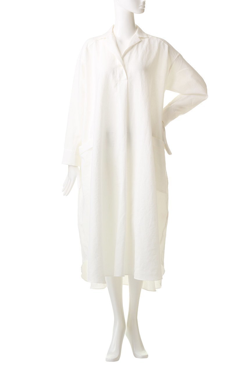 【プリスティン/PRISTINE】のCL平織フレアーシャツOP 人気、トレンドファッション・服の通販 founy(ファニー) 　ファッション　Fashion　レディースファッション　Fashion for Women　ワンピース　Dresses　チュニック　Tunic Tops & Dresses　チュニック　Tunic, Long Top　フレア　Flare, Flared　リネン　Linen, Linen Fabric　other-2|ID: prp329100003309778 ipo3291000000032901816