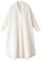 【プリスティン/PRISTINE】のCL平織フレアーシャツOP ホワイト|ID: prp329100003309778 ipo3291000000035957675