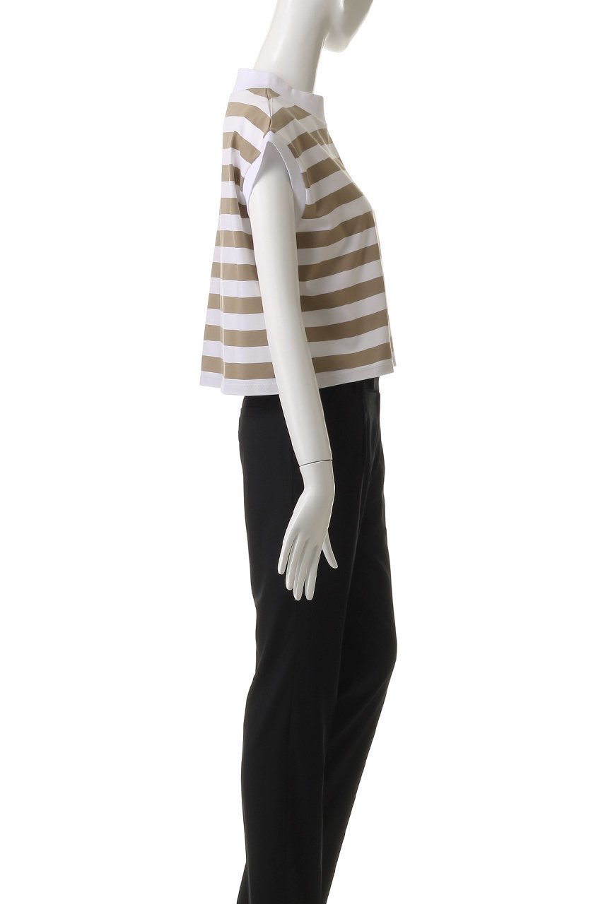 【スリー ドッツ/three dots】のビックストライプ フレンチスリーブTシャツ 人気、トレンドファッション・服の通販 founy(ファニー) 　ファッション　Fashion　レディースファッション　WOMEN　トップス・カットソー　Tops/Tshirt　シャツ/ブラウス　Shirts/Blouses　ロング / Tシャツ　T-Shirts　カットソー　Cut and Sewn　ショート　Short　スタイリッシュ　Stylish　ストライプ　Stripe　スリーブ　Sleeve　フレンチ　French　ボックス　Box　夏　Summer　定番　Standard　NEW・新作・新着・新入荷　New Arrivals　春　Spring　S/S・春夏　Ss・Spring/Summer　other-3|ID: prp329100003311397 ipo3291000000031712211
