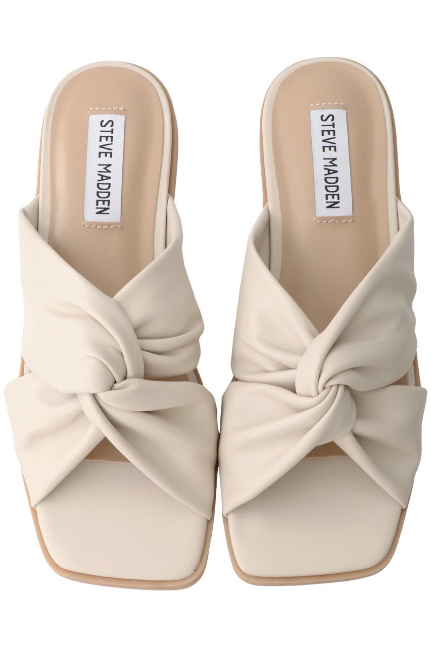 【スティーブマデン/STEVE MADDEN】のHOORAY クロスリボンフラットサンダル インテリア・キッズ・メンズ・レディースファッション・服の通販 founy(ファニー) 　ファッション　Fashion　レディースファッション　Fashion for Women　サンダル　Sandals, Summer Shoes　トレンド　Trend, Trending Now　フラット　Flat, Flat Shoes　エレガント 上品　Elegant　旅行　Travel　アイボリー|ID: prp329100003311418 ipo3291000000032772232