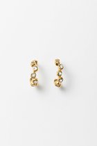 【ヌキテパ/NE QUITTEZ PAS】の【UPALA】 Jagged Dot フープピアス(アクアマリン) アクアマリン|ID: prp329100003311427 ipo3291000000035760923