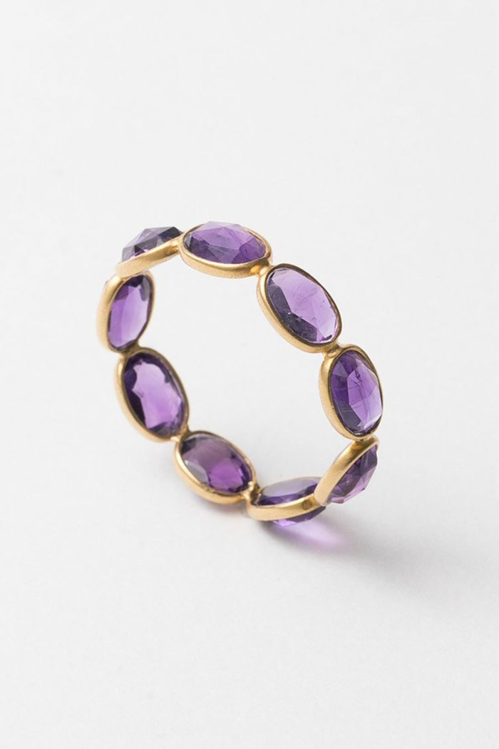 【ヌキテパ/NE QUITTEZ PAS】の【UPALA】Slice Stone エタニティリング(アメジスト) インテリア・キッズ・メンズ・レディースファッション・服の通販 founy(ファニー) https://founy.com/ ファッション Fashion レディースファッション Fashion for Women ジュエリー Jewelry オーガニック Organic Cotton フラット Flat, Flat Shoes |ID: prp329100003311429 ipo3291000000036232435