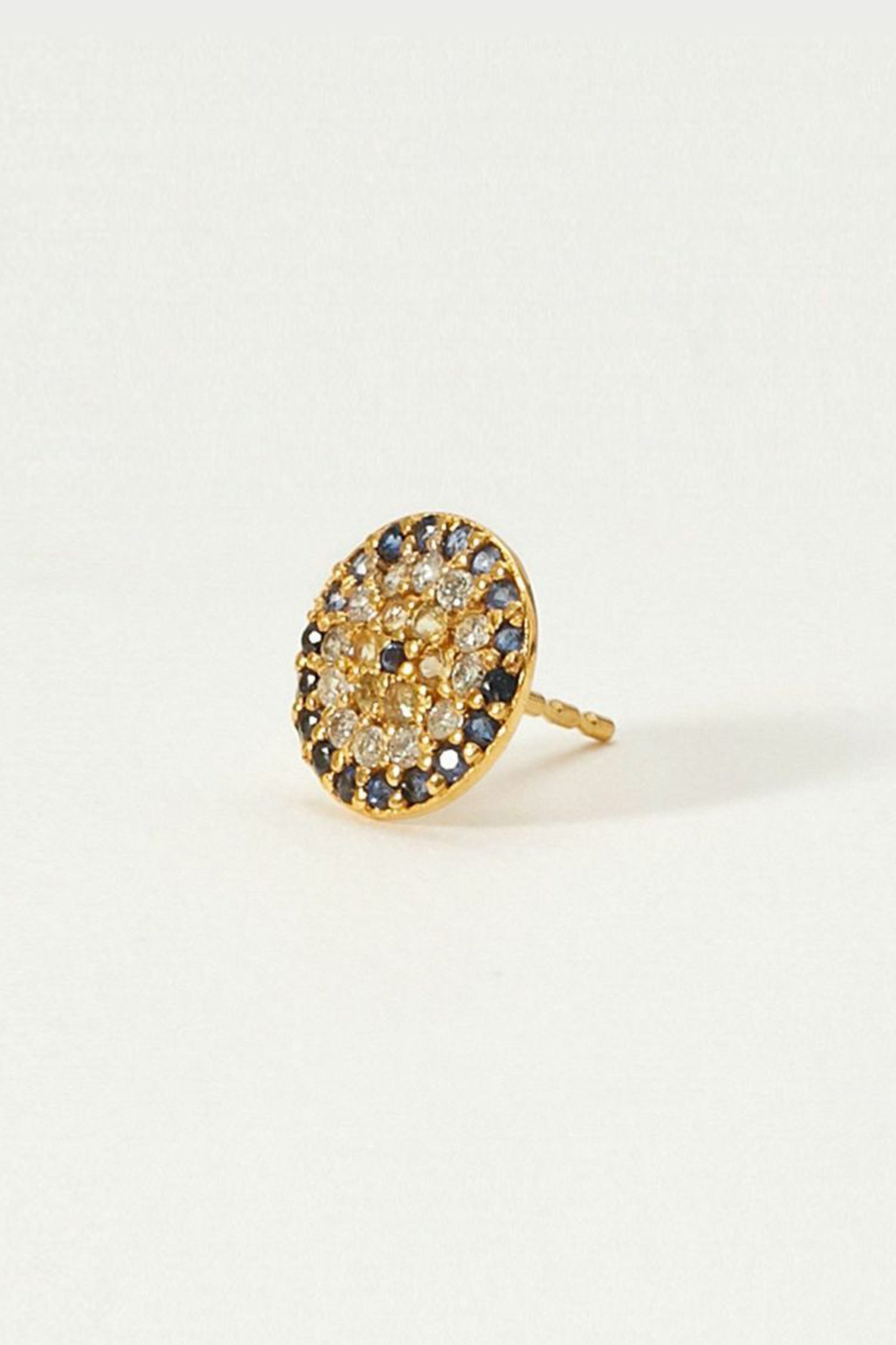 【ヌキテパ/NE QUITTEZ PAS】の【UPALA】Circle Pave スタッドピアス 人気、トレンドファッション・服の通販 founy(ファニー) 　ファッション　Fashion　レディースファッション　Fashion for Women　ジュエリー　Jewelry　ファッションリング　Fashion Rings　イヤリング・フープ・ドロップタイプ　Hoop, Drop & Clip Earrings　イエロー　Yellow　イヤリング　Earrings　サークル　Circle, Round Design　シンプル　Simple, Minimal　ダイヤモンド　Diamond, Brilliant Cut　モダン　Modern, Contemporary　モチーフ　Motif, Design Theme　other-3|ID: prp329100003311434 ipo3291000000035885319