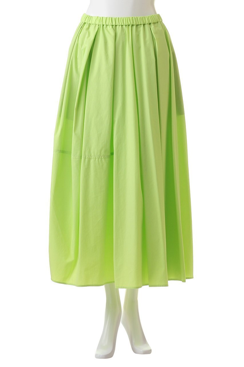 【ナゴンスタンス/nagonstans】のタイプライターBIO アシンメゴムタック SK/スカート 人気、トレンドファッション・服の通販 founy(ファニー) 　ファッション　Fashion　レディースファッション　Fashion for Women　スカート　Skirts　ロングスカート　Long Skirts / Maxi & Midi Skirts　おすすめ　Recommended / Our Picks　コクーン　Cocoon, Cocoon Silhouette　シンプル　Simple, Minimal　タイプライター　Typewriter Fabric, Crisp Cotton　ドッキング　Docking, Mixed Material　フレア　Flare, Flared　ロング　Long, Long-Length　夏　Summer　other-2|ID: prp329100003313621 ipo3291000000035694091