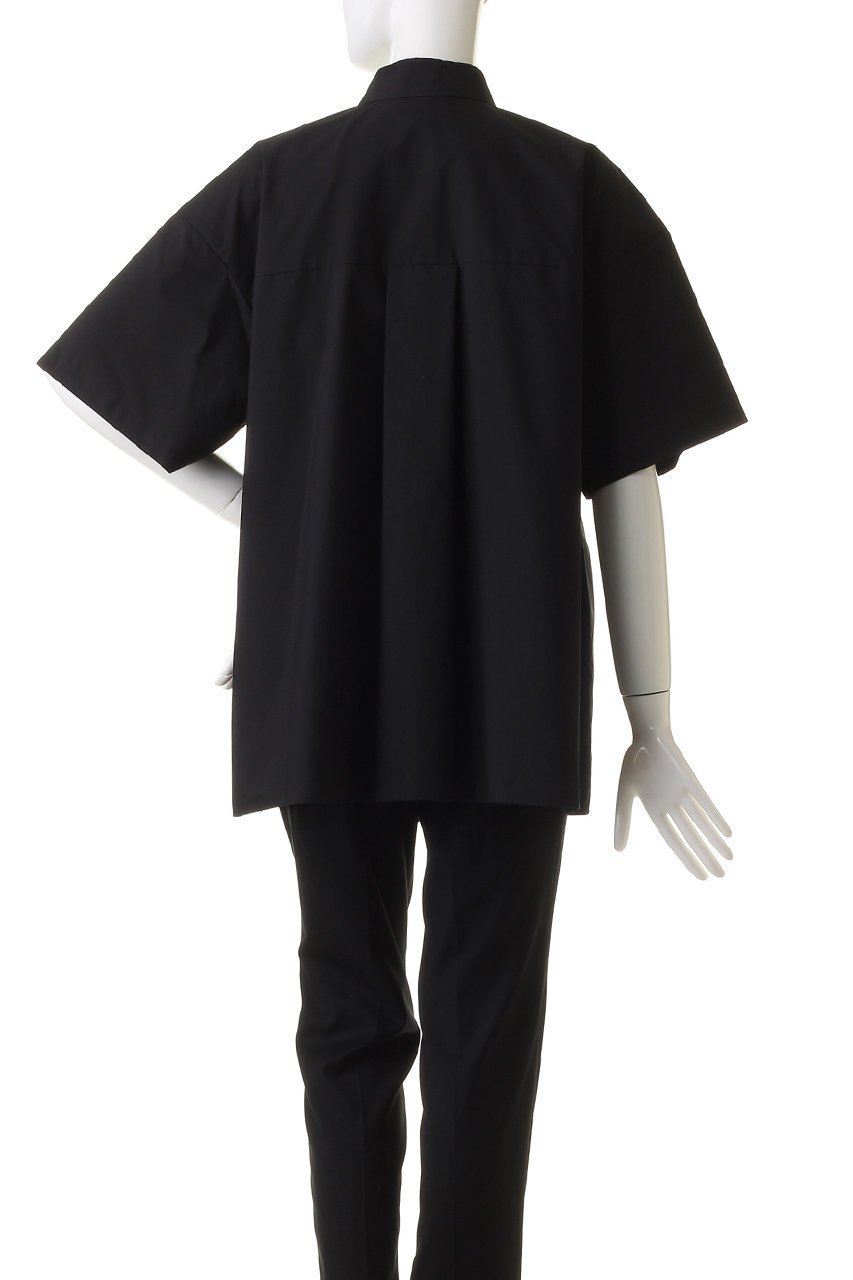 【ナゴンスタンス/nagonstans】のタイプライター アシンメ 5分 SH/シャツ 人気、トレンドファッション・服の通販 founy(ファニー) 　ファッション　Fashion　レディースファッション　Fashion for Women　トップス・カットソー　Cut & Sew Tops　シャツ・ブラウス・オフィスカジュアル　Elegant Blouses & Button-Ups　おすすめ　Recommended / Our Picks　アシンメトリー　Asymmetrical Style　ショート　Short, Short Length　スリーブ　Sleeve, Long Sleeve / Short Sleeve　セットアップ　Set-Up, Coordinated Outfit　タイプライター　Typewriter Fabric, Crisp Cotton　フロント　Front, Front Design　ポケット　Pocket, Pocket Detail　切替　Switching, Contrast Panel　other-4|ID: prp329100003313624 ipo3291000000035489375