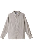 【スリー ドッツ/three dots】のダブルガーゼシャツ 人気、トレンドファッション・服の通販 founy(ファニー) ファッション Fashion レディースファッション Fashion for Women トップス・カットソー Cut & Sew Tops シャツ・ブラウス・オフィスカジュアル Elegant Blouses & Button-Ups おすすめ Recommended / Our Picks コンパクト Compact, Small Size シンプル Simple, Minimal スリーブ Sleeve, Long Sleeve / Short Sleeve ロング Long, Long-Length thumbnail グレー|ID: prp329100003316092 ipo3291000000032844136