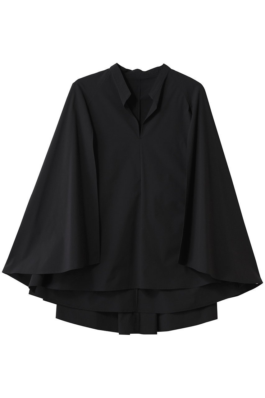 【ル フィル/LE PHIL】のSOLOTEXブロードケープブラウス 人気、トレンドファッション・服の通販 founy(ファニー) ファッション Fashion レディースファッション Fashion for Women トップス・カットソー Cut & Sew Tops シャツ・ブラウス・オフィスカジュアル Elegant Blouses & Button-Ups シンプル Simple, Minimal スリット Slit, Slit Detail スリーブ Sleeve, Long Sleeve / Short Sleeve ドレープ Drape, Draping Fabric フレア Flare, Flared ブロード Broadcloth, Fine Cotton ロング Long, Long-Length エレガント 上品 Elegant other-1|ID: prp329100003316101 ipo3291000000032850056