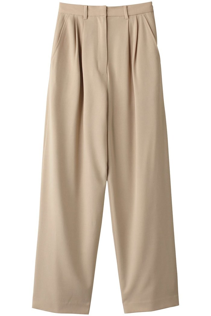 【クラネ/CLANE】のBASIC TUCK PANTS パンツ インテリア・キッズ・メンズ・レディースファッション・服の通販 founy(ファニー) https://founy.com/ ファッション Fashion レディースファッション Fashion for Women パンツ Pants & Trousers ストレッチ Stretch, Stretchy Fabric ワイド Wide, Wide Fit 定番 Standard, Basic Item |ID: prp329100003316203 ipo3291000000032892513