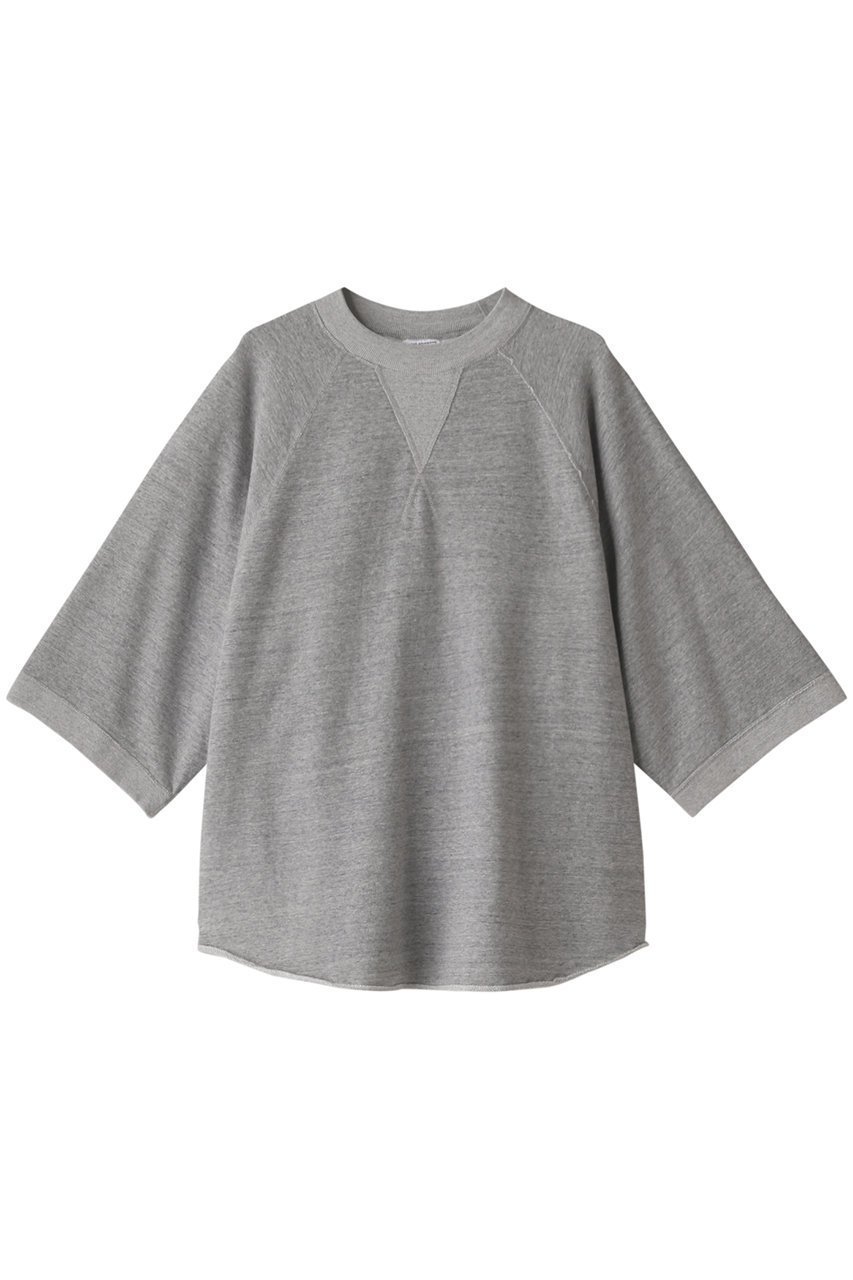 【シンゾーン/Shinzone】のハーフスリーブWガゼットプルオーバー インテリア・キッズ・メンズ・レディースファッション・服の通販 founy(ファニー) 　ファッション　Fashion　レディースファッション　Fashion for Women　トップス・カットソー　Cut & Sew Tops　シャツ・ブラウス・オフィスカジュアル　Elegant Blouses & Button-Ups　ロングTシャツ・Tシャツ　Longline T-Shirts & Tees　カジュアルプルオーバー・ニットトップス　Pullovers & Knit Tops / Casual Pullovers　カットソー・ベーシックTシャツ　Cut-and-Sewn Tops / Stretch Tees & Basics　ショート　Short, Short Length　スウェット / スエット　Sweatshirt, Sweatwear　スリーブ　Sleeve, Long Sleeve / Short Sleeve　ハーフ　Half, Half-Length　ロング　Long, Long-Length　夏　Summer　定番　Standard, Basic Item　グレー|ID: prp329100003316208 ipo3291000000035340394