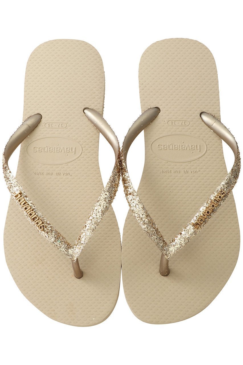 【ハワイアナス/havaianas】のSlim Glitter II ビーチサンダル 人気、トレンドファッション・服の通販 founy(ファニー) 　ファッション　Fashion　レディースファッション　WOMEN　グリッター　サンダル　ビーチ　リゾート　 other-1|ID: prp329100003316224 ipo3291000000022136807