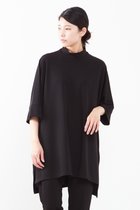 【プレインピープル/PLAIN PEOPLE】のモックネックトップス ブラック|ID: prp329100003318480 ipo3291000000032863890