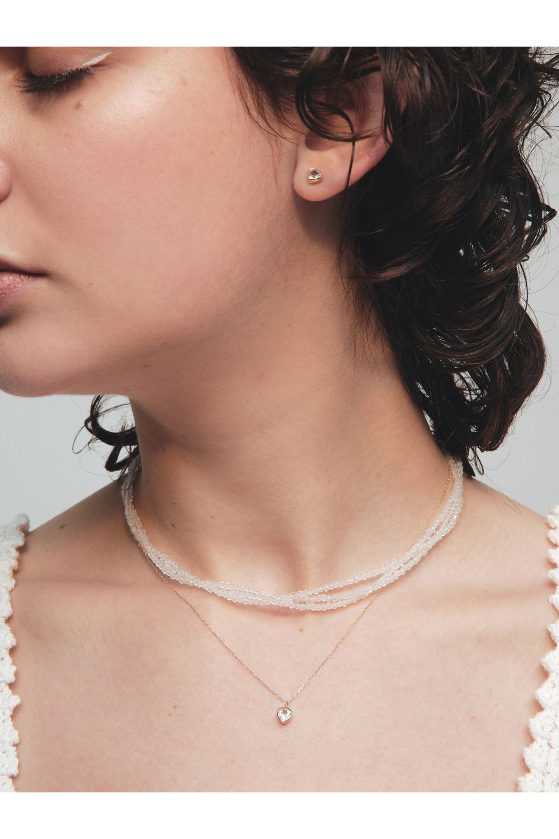 【ルボンボン/les bonbon】のcrystal emotion ネックレス 人気、トレンドファッション・服の通販 founy(ファニー) 　ファッション　Fashion　レディースファッション　Fashion for Women　ジュエリー　Jewelry　ネックレス　Necklaces & Pendants　ジュエリー　Jewelry, Accessories　ネックレス　Necklace, Pendant Necklace　モダン　Modern, Contemporary　エレガント 上品　Elegant　other-2|ID: prp329100003318525 ipo3291000000035527949