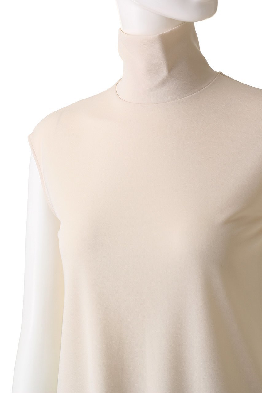 【ベイジ,/BEIGE,】のMELLE(メル)/ハイネックトップス 人気、トレンドファッション・服の通販 founy(ファニー) 　ファッション　Fashion　レディースファッション　WOMEN　トップス・カットソー　Tops/Tshirt　キャミソール / ノースリーブ　No Sleeves　シャツ/ブラウス　Shirts/Blouses　ロング / Tシャツ　T-Shirts　カットソー　Cut and Sewn　おすすめ　Recommend　インナー　Inner　カッティング　Cutting　キャミソール　Camisole　ジャージ　Jersey　セットアップ　Set Up　タンク　Tank　ドレープ　Drape　ハイネック　High Neck　パターン　Pattern　other-5|ID: prp329100003323020 ipo3291000000031408218