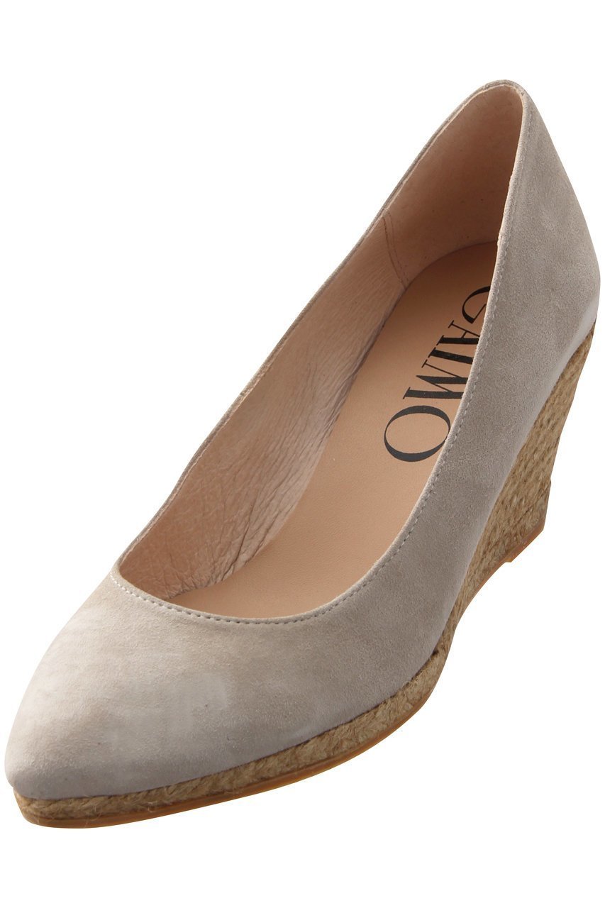 【エスメラルダ/Esmeralda】の【GAIMO】ポインテッドエスパドリーユパンプス インテリア・キッズ・メンズ・レディースファッション・服の通販 founy(ファニー) 　ファッション　Fashion　レディースファッション　Fashion for Women　シューズ　Shoes, Footwear　ハンド　Hand, Handmade　夏　Summer　春　Spring　S/S・春夏　SS, Spring/Summer, Warm Season　グレー|ID: prp329100003325034 ipo3291000000035060025