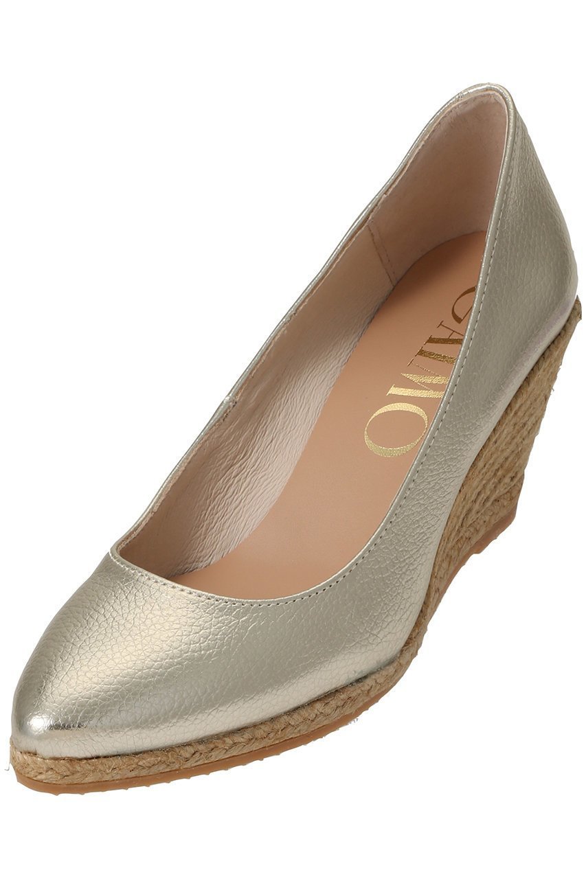 【エスメラルダ/Esmeralda】の【GAIMO】ポインテッドエスパドリーユパンプス インテリア・キッズ・メンズ・レディースファッション・服の通販 founy(ファニー) 　ファッション　Fashion　レディースファッション　Fashion for Women　シューズ　Shoes, Footwear　ハンド　Hand, Handmade　夏　Summer　春　Spring　S/S・春夏　SS, Spring/Summer, Warm Season　シャンパン|ID: prp329100003325034 ipo3291000000035060031