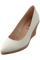 【エスメラルダ/Esmeralda】の【GAIMO】ポインテッドエスパドリーユパンプス ホワイト|ID: prp329100003325034 ipo3291000000035568437