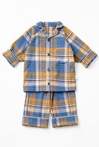 【マールマール/MARLMARL / KIDS】の【KIDS】ナイトウェア calmy stripe/110-120 110-120cm 人気、トレンドファッション・服の通販 founy(ファニー) ファッション Fashion キッズファッション Fashion for Kids トップス・カットソー Cut & Sew Tops セパレート Separate, Two-Piece パイピング Piping, Trim Design ベビー Baby, Babywear thumbnail madras check/90-100|ID: prp329100003325036 ipo3291000000036191658