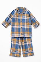 【マールマール/MARLMARL / KIDS】の【KIDS】ナイトウェア calmy stripe/110-120 110-120cm 人気、トレンドファッション・服の通販 founy(ファニー) ファッション Fashion キッズファッション Fashion for Kids トップス・カットソー Cut & Sew Tops セパレート Separate, Two-Piece パイピング Piping, Trim Design ベビー Baby, Babywear thumbnail madras check/110-120|ID: prp329100003325036 ipo3291000000036191659